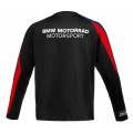 BMW Motorrad Μακρυμάνικη Μπλούζα Motorsport Ανδρική Μαύρη ΕΝΔΥΣΗ